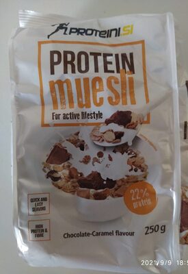 PROTEINSKI MUESLI COKOLADA I KARAMELA 250 G PROTEINI.SI