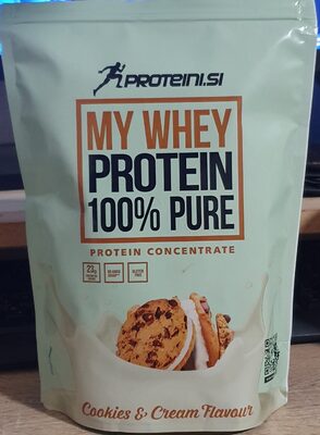 PROTEIN MY WHEY 100% PURE KEKSI I KREMA 300 G PROTEINI.SI