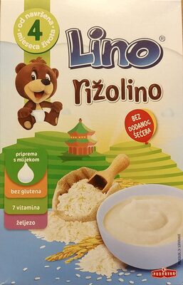 DJECJA HRANA RIZOLINO 150 G KUTIJA LINO