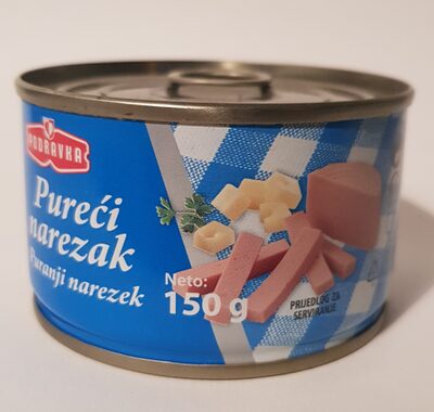 NAREZAK MESNI PURETINA 150 G PODRAVKA