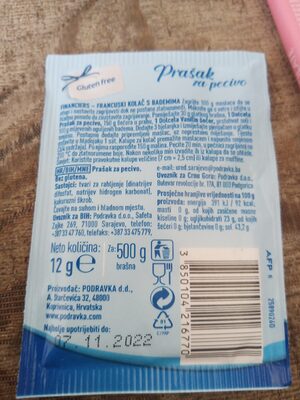 PRASAK ZA PECIVO 12 G DOLCELA