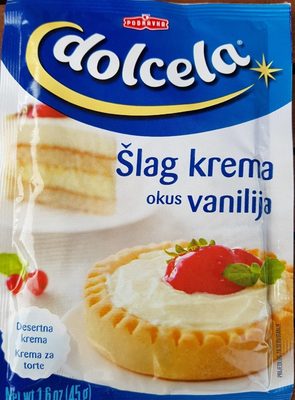 SLAG KREMA VANILIJA 45 G DOLCELA