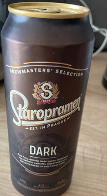 PIVO STAROPRAMEN DARK 4,4% 0,5 L LIMENKA