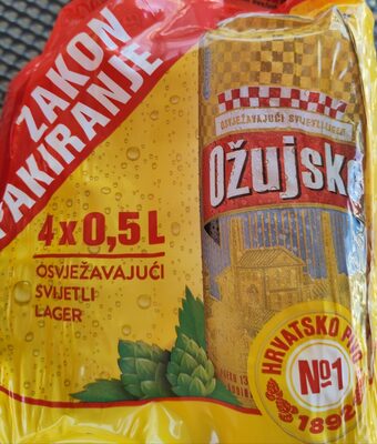 PIVO OZUJSKO 4 X 0,5 L ZAKON PONUDA