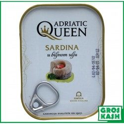 SARDINA U BILJNOM ULJU 105 G ADRIATIC QUEEN SARDINA POSTIRA