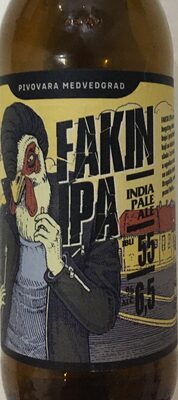 PIVO FAKIN IPA 0,33 L BOCA