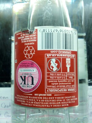 VODKA SMIRNOFF RED LABEL 0,7 L