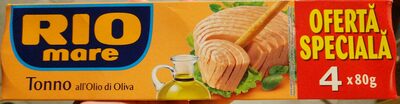 TUNA MASLINOVO ULJE 3X80 G + 80 G GRATIS RIO MARE