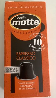 KAVA KAPSULE NESPRESSO CREMOSO 55 G MOTTA
