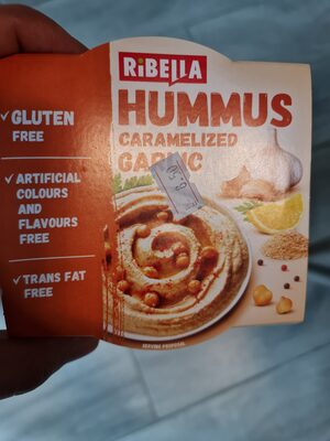 HUMMUS GARLIC RIBELLA 200 G
