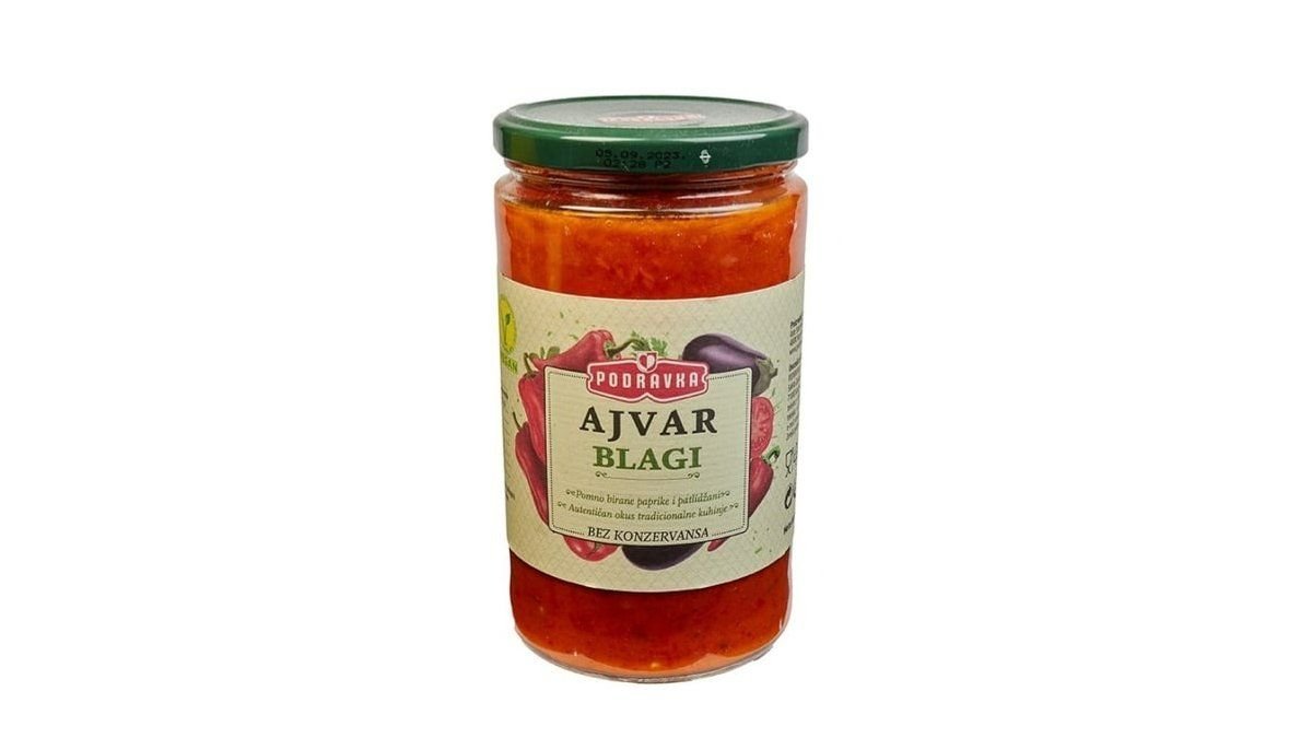 Podravka Ajvar Blagi 690g