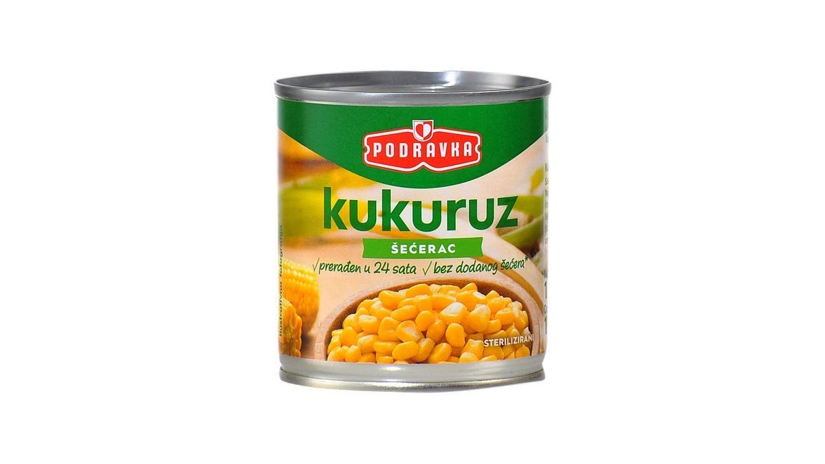 Podravka kukuruz šećerac 150 g