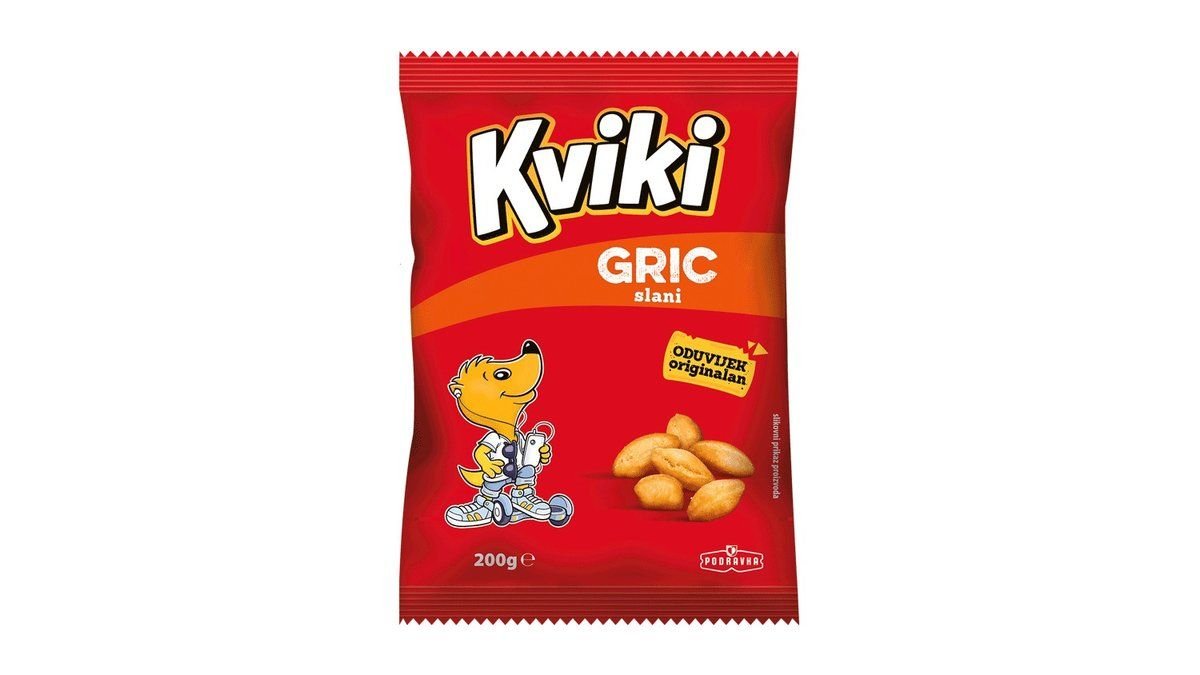 Podravka kviki gric slani 50 g