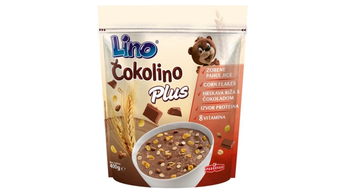 Podravka lino čokolino plus 400 g
