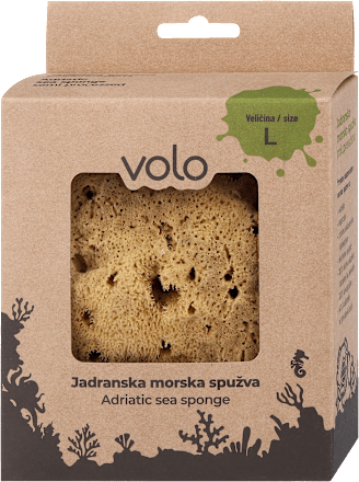 Prirodna morska spužva – velika, 26 g