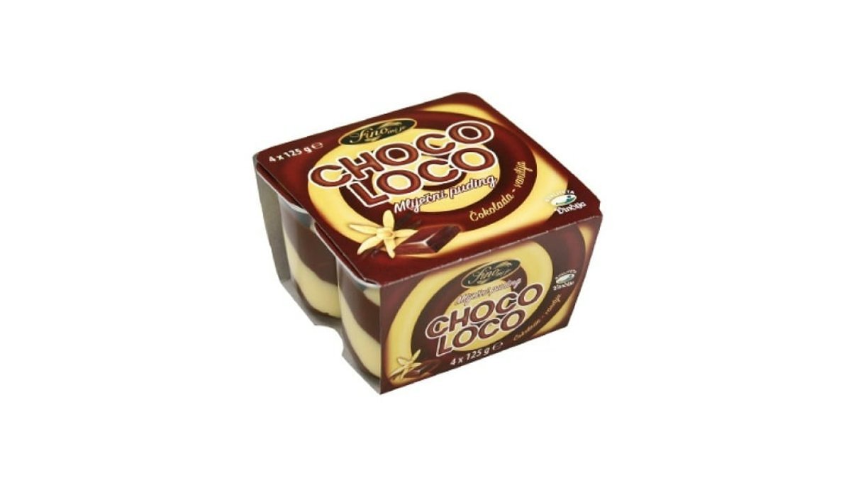 Puding Choco loco 4*125g Vindija
