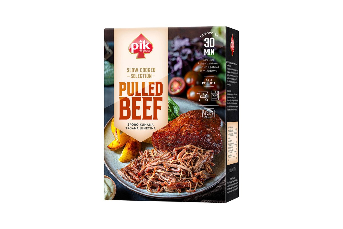 Pulled Beef 500g PIK Vrbovec