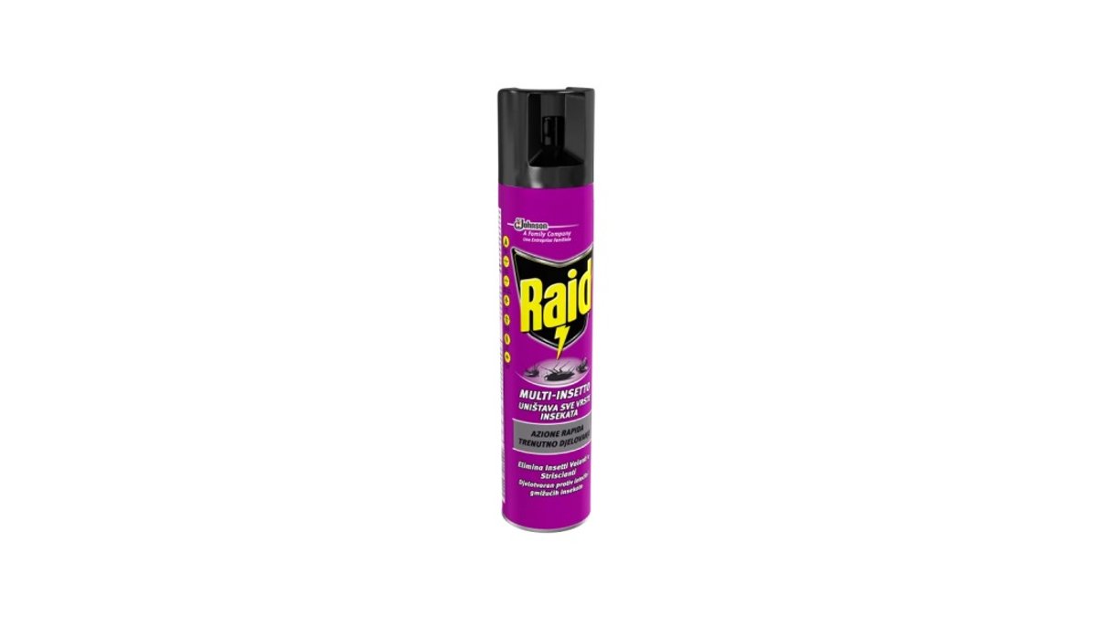 Raid sprej protiv svih vrsta insekata 400 ml
