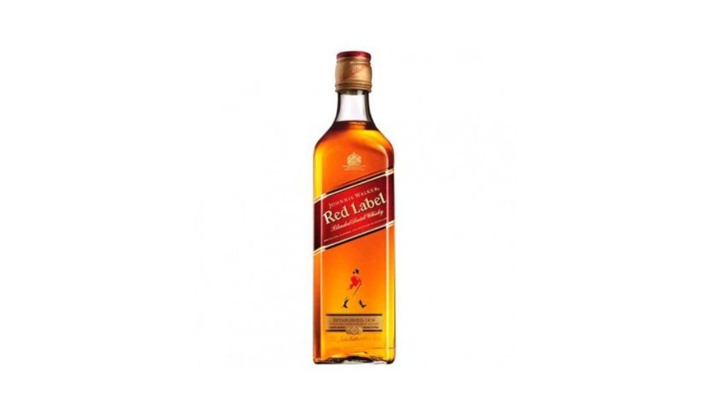 Red label johnnie walker whiskey 1 l