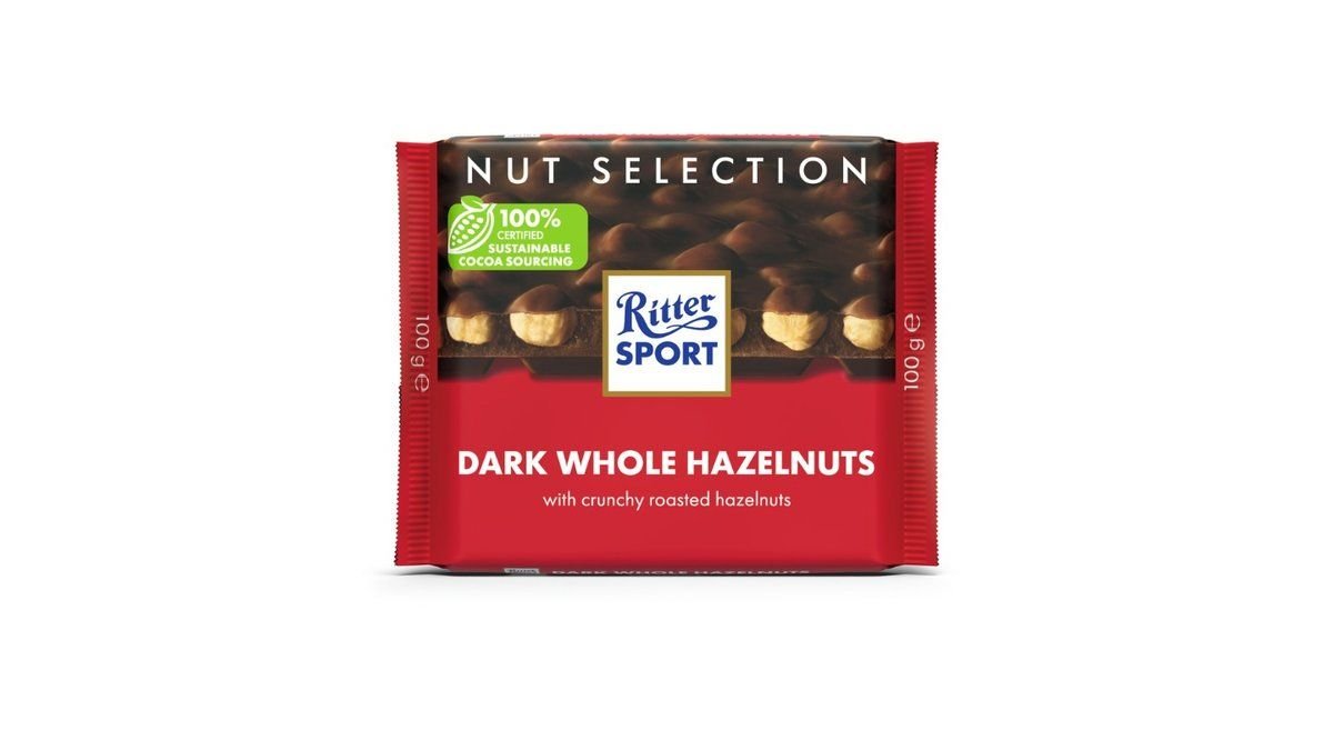 Ritter Sport Čokolada Dark cijeli lješnjak 100 g