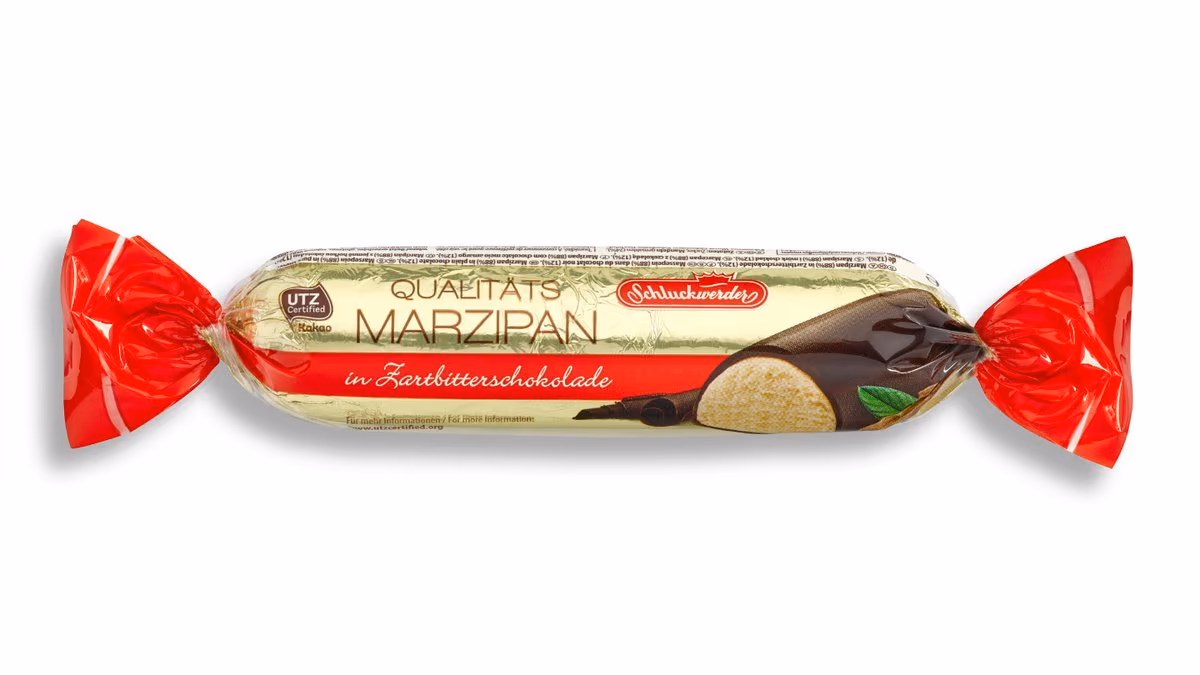 Schluckwerder marcipan preliven čokoladom 100 g