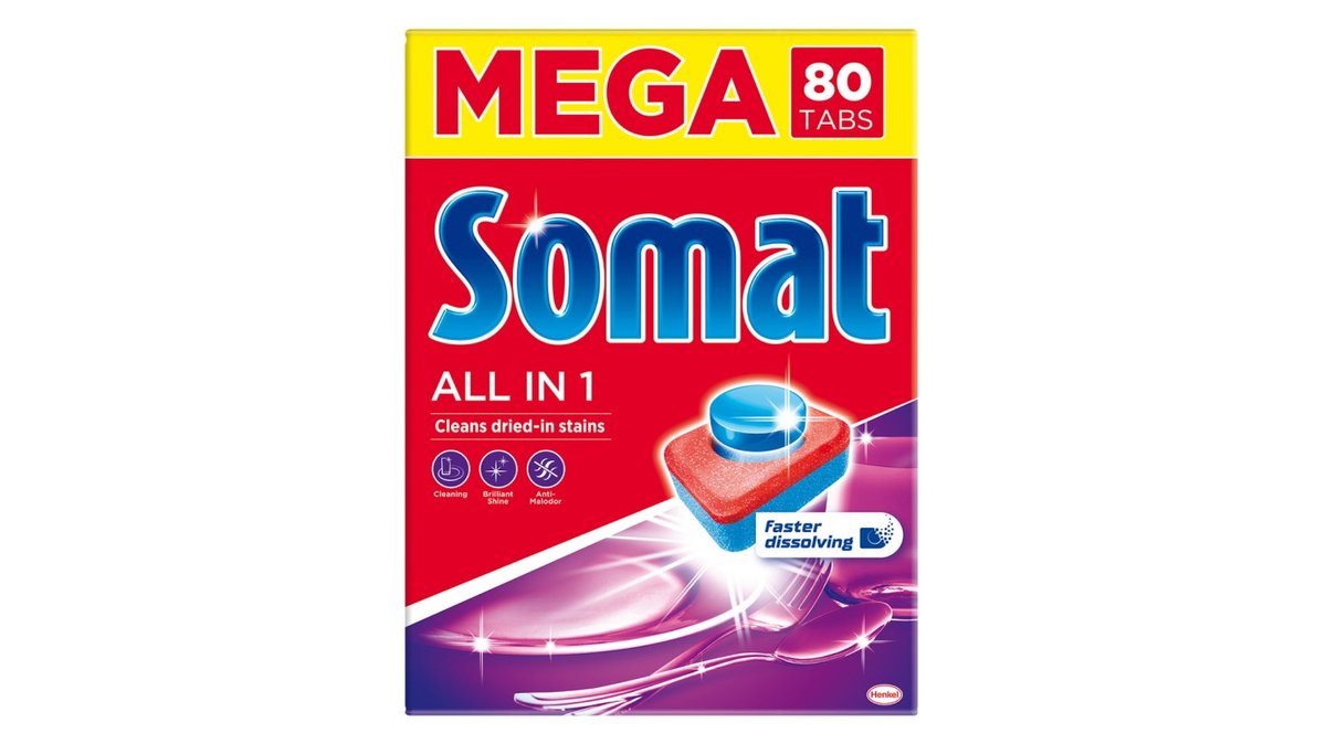 Somat All in 1 deterdžent 80 tableta