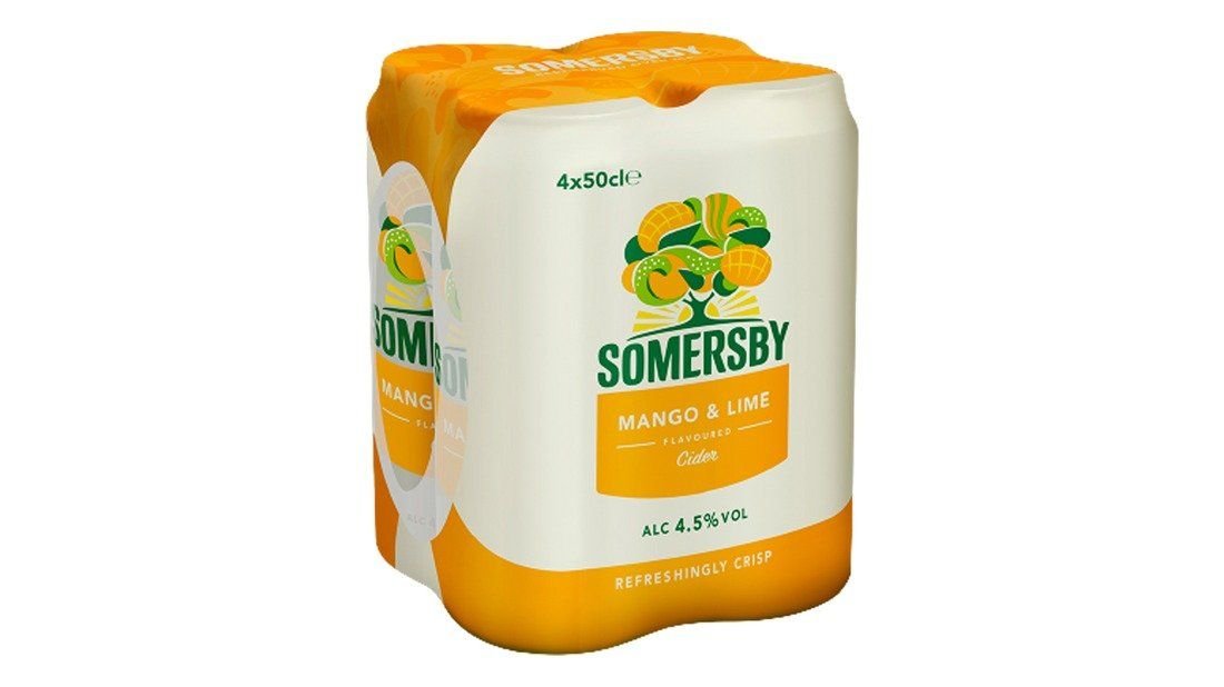 Somersby mango limeta 4x0,5 l