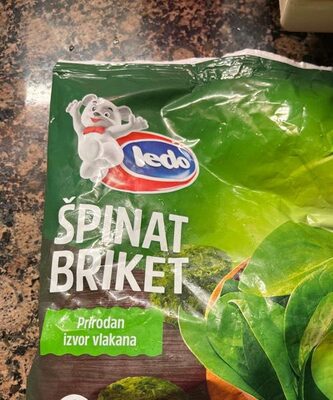 ŠPINAT BRIKETI LEDO 650 g