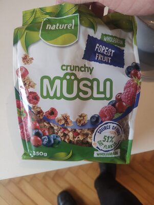 MUSLI NATUREL ŠUMS.VOĆE 350 g