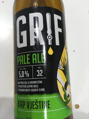 PIVO GRIF PALE ALE 0,5 L
