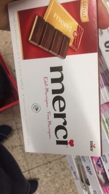 ČOKOLADA MERCI MARCIPAN 112 g