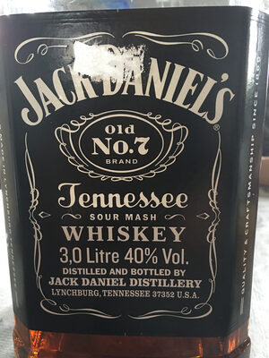 WHISKY JACK DANIELS 3L
