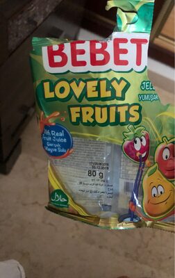 BOMB.BEBETO LOVELY FRUITS 80 g
