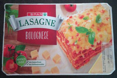 LASAGNE BOLOGNESE SPAR 400 g