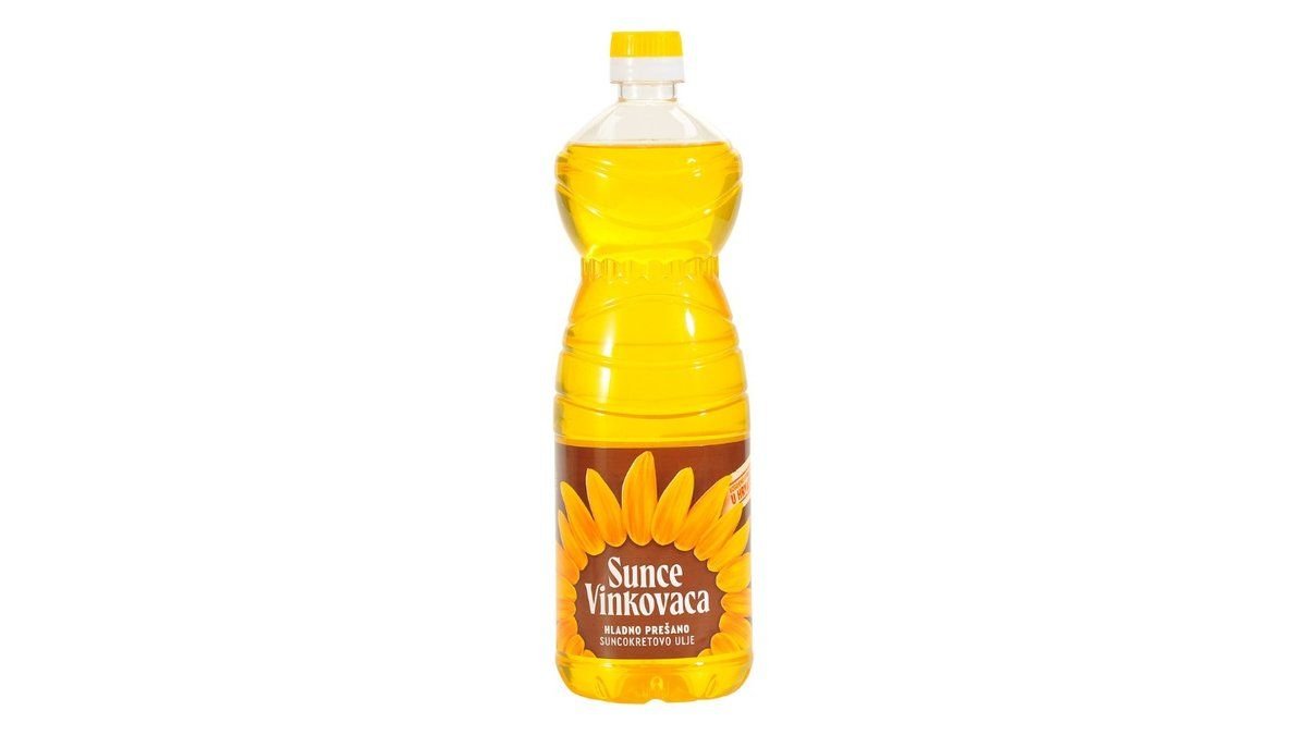 Sunce Vinkovaca ulje suncokretovo hladno prešano, 1 l