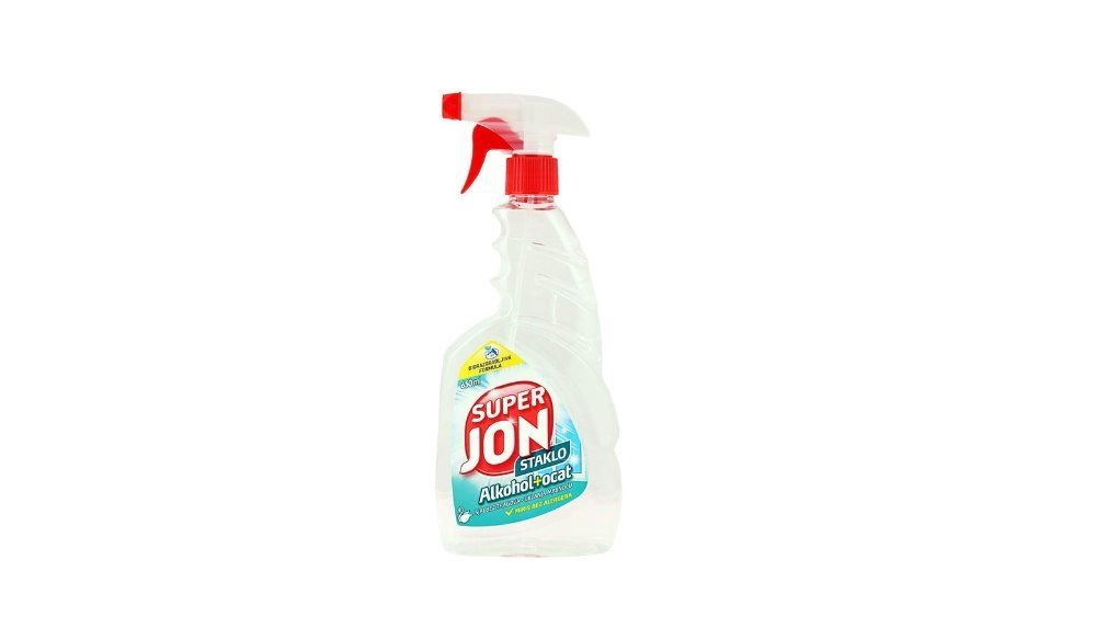 Super Jon sredstvo za čišćenje stakla alkohol + ocat 650 ml