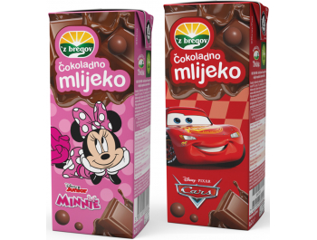 Vindija 'z bregov čokoladno mlijeko 0,2 L