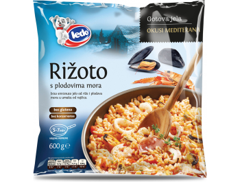 Ledo rižoto s plodovima mora 600 g
