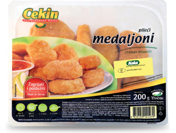 Cekin Panirani pileći medaljoni, 1 kg