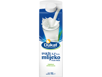 Dukat Mlijeko velebitskih pašnjaka svježe 3.2% m.m. 1 L