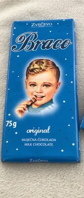 ČOKOLADA BRACO 75 g ZVEČEVO