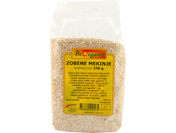 BiOrganic BIO zobene mekinje 250 g