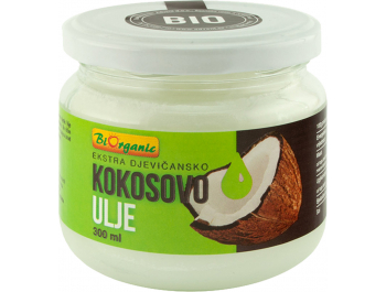 BiOrganic kokosovo ulje ekstra djevičansko 300 ml