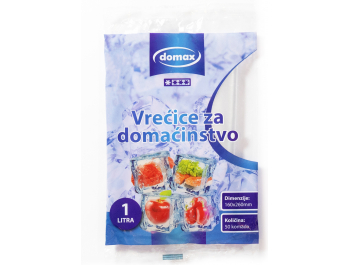 Domax vrećice za domaćinstvo zapremnina 1 L