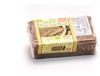 Delba bio kruh s 3 vrste žitarica 500 g