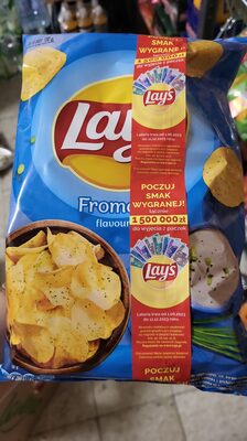 ČIPS VRHNJE I LUK 130 g LAYS