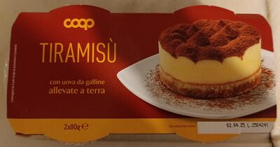 DESERT TIRAMISU 2x90 g COOP