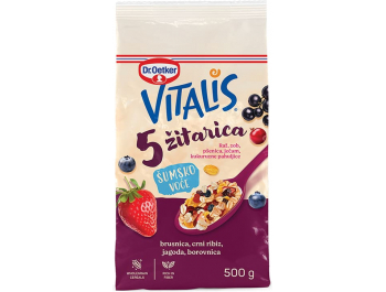 Dr. Oetker Vitalis muesli 5 žitarica šumsko voće 500 g