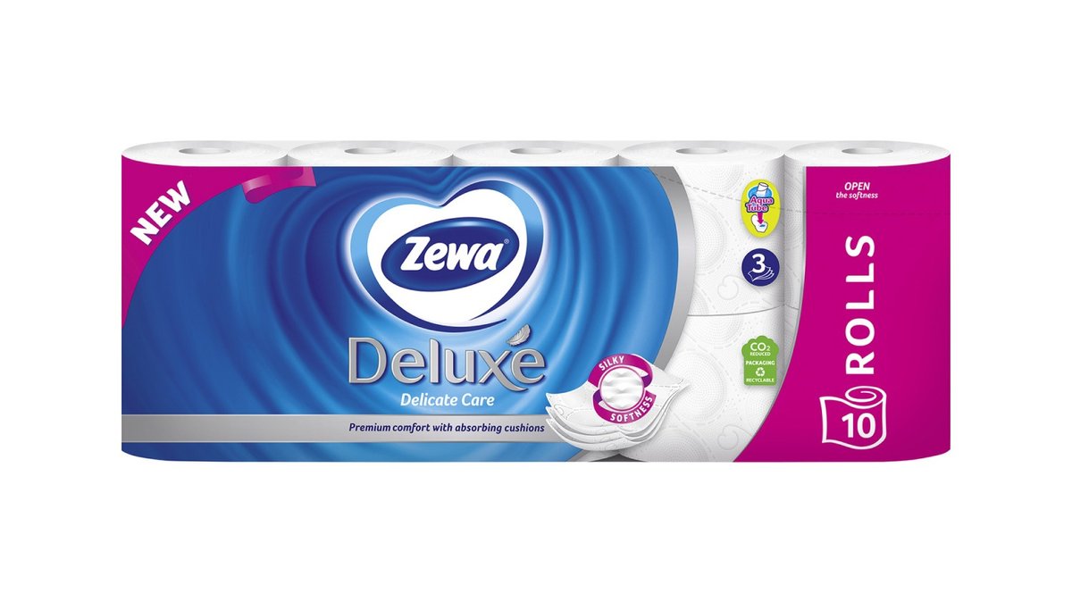 Toaletni papir Zewa deluxe 3sl. 10/1