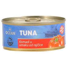 Ocean Tuna Komadi u umaku od rajčice 112 g